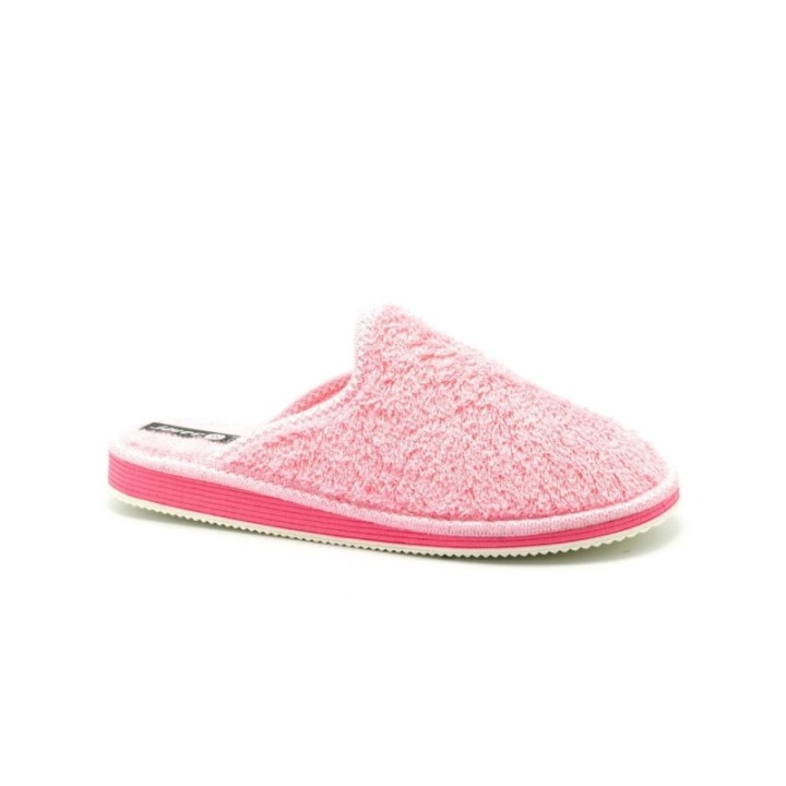 Zapatillas casa piso eva pegado color rosa