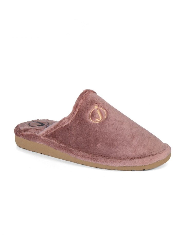 Zapatillas de casa abiertas mujer confort color beige