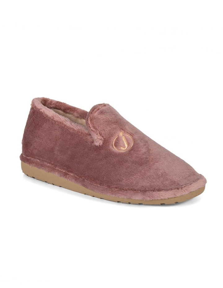 Zapatillas de casa cerradas mujer confort color caldera