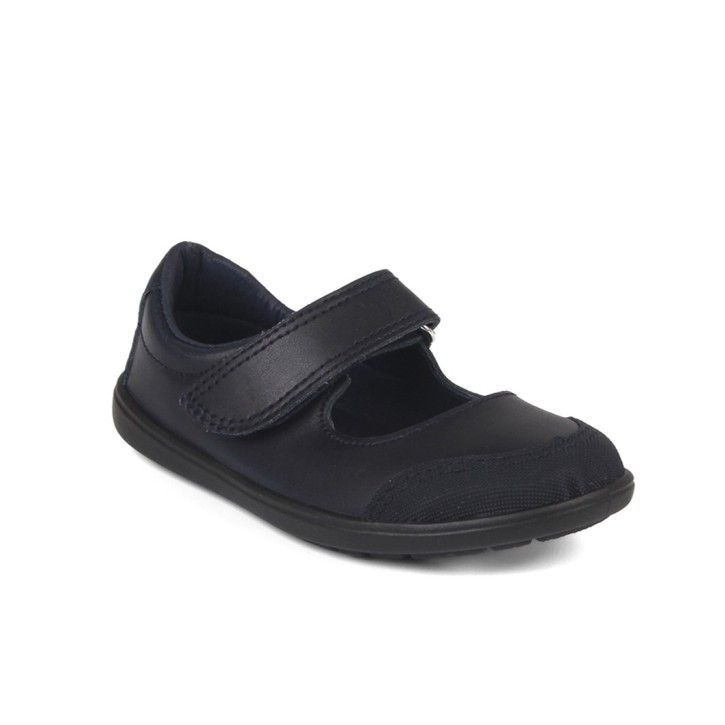 Zapatos Colegio Velcro Negro 6-4