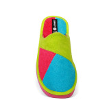 Zapatillas de casa cerrada fucsia