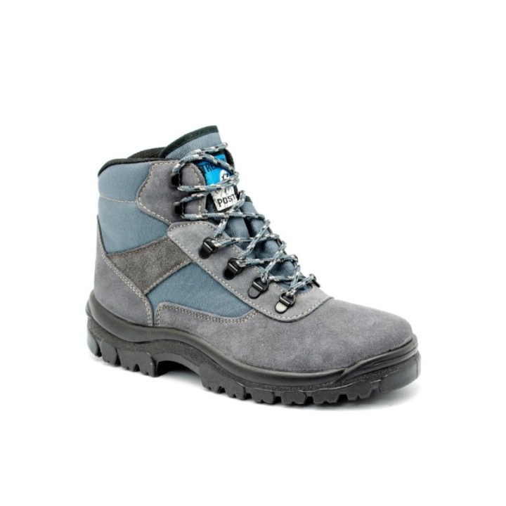 Botas trekking altas serraje color gris