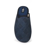 Zapatillas casa abiertas color marino