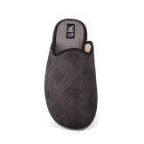 Zapatillas casa abiertas color gris