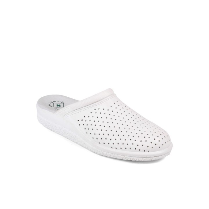 Zapatillas anatómicas abiertas color blanco