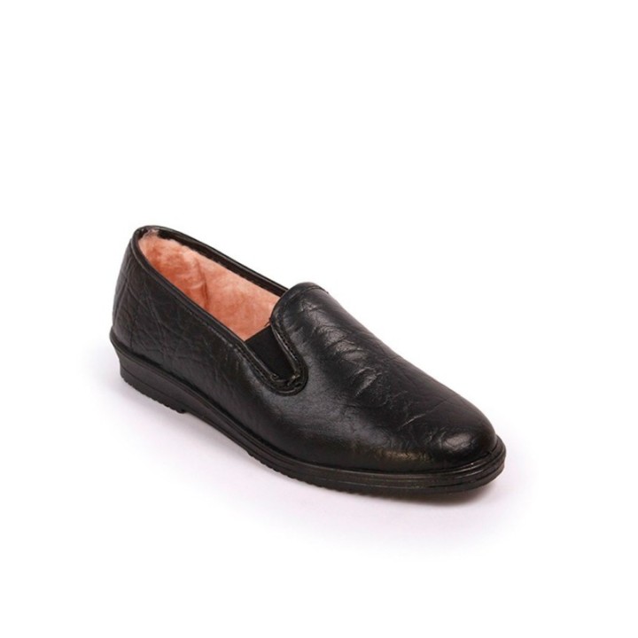 Zapatos clásicos mujer negros elásticos color negro