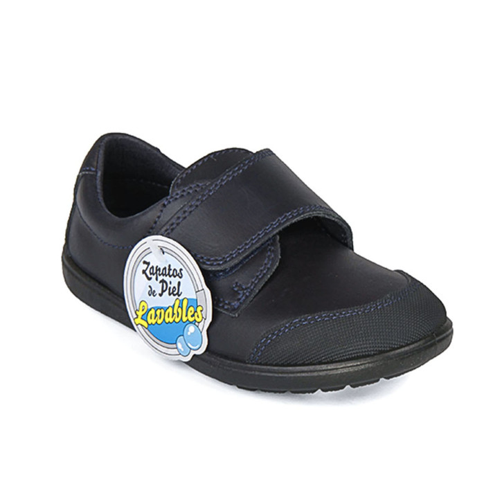 Zapatos Colegio Velcro - PIEL LAVABLE