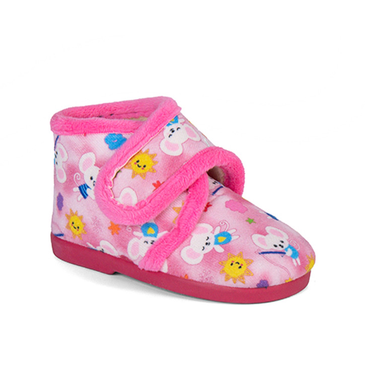 Zapatillas Fucsia Niño 1-229