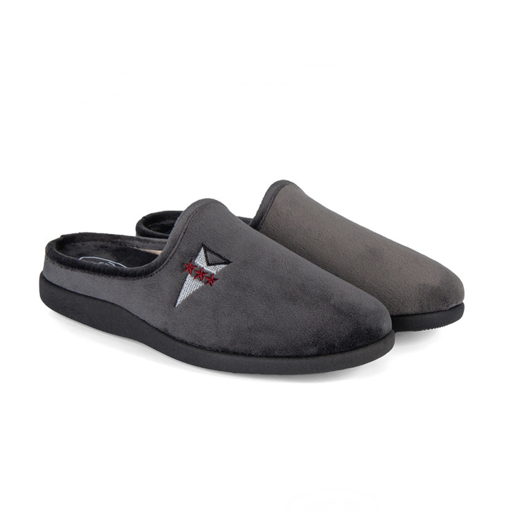 Zapatillas Gris Hombre 27-116