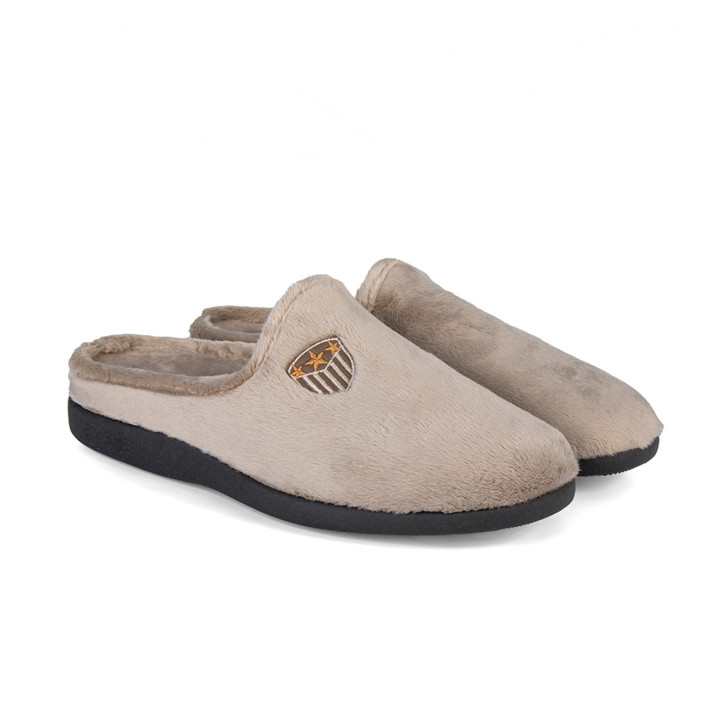 Zapatillas Taupe Hombre 27-118