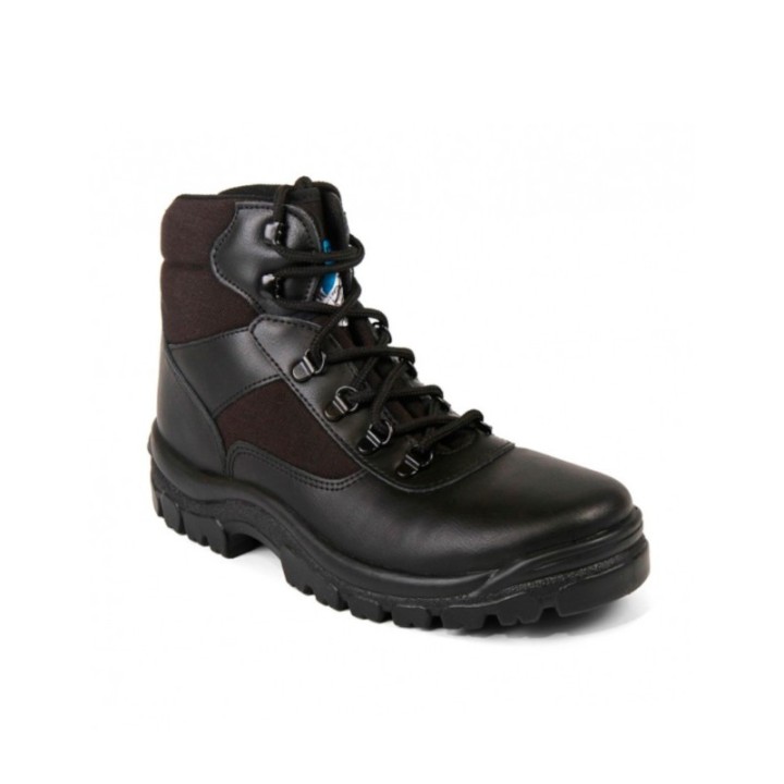 Botas trekking altas piel negras