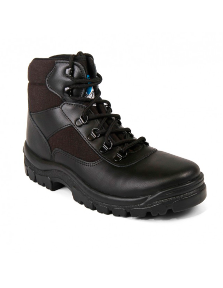 Botas trekking altas negras - PIEL