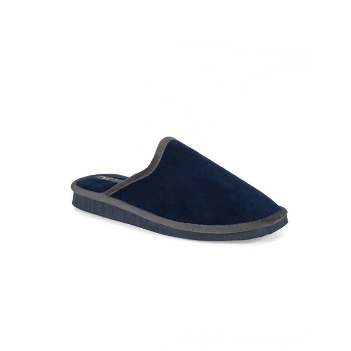 Zapatillas de casa abiertas azul marino cómodas