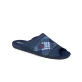 Zapatillas casa caucho peep toes marino 1978