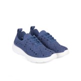 Zapatillas color jeans con cordones