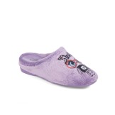 Zapatillas de casa abiertas color lila