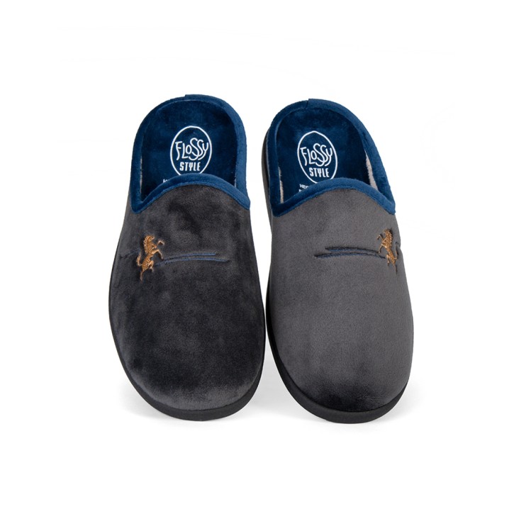 Zapatillas Gris Hombre 27-117