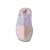 Zapatilla de casa suela EVA especial parquet color rosa