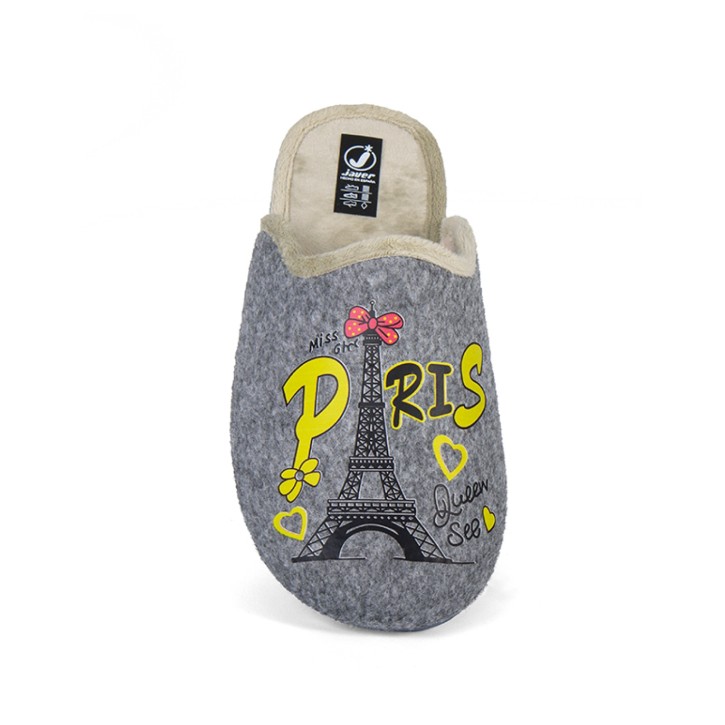 Zapatillas de casa abiertas 30-430 GRIS