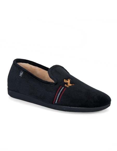 Zapatillas casa cerradas negro