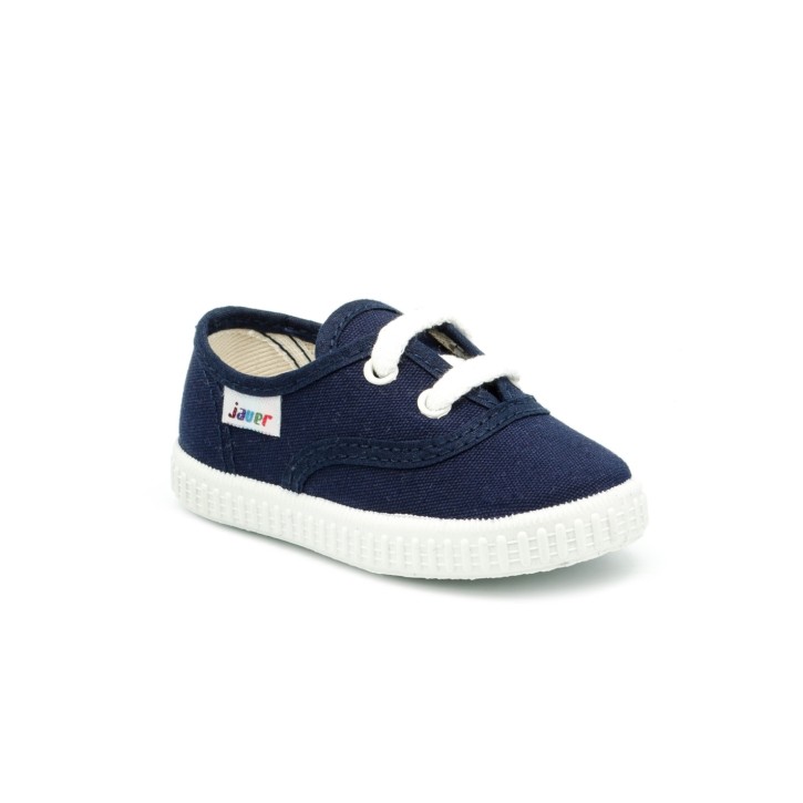 Zapatillas lona con cordones