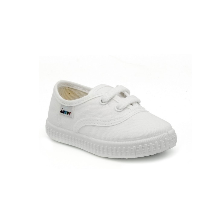 Zapatillas lona con cordones