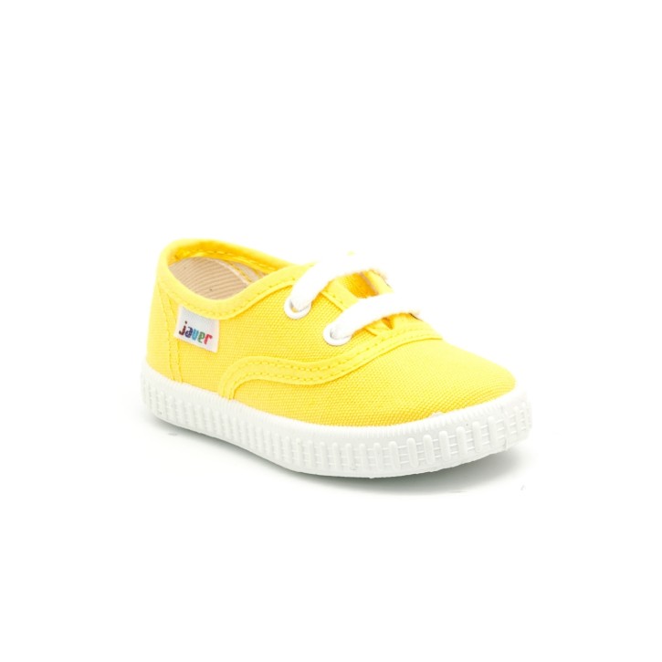 Zapatillas lona con cordones