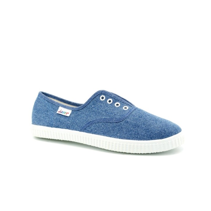 Zapatillas lona sin cordones