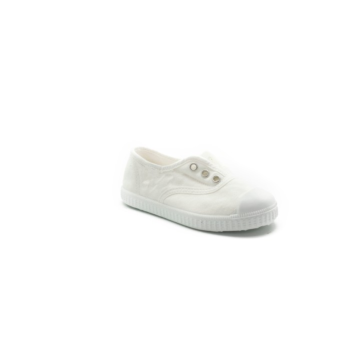 Zapatillas material Orgánico puntera blanca
