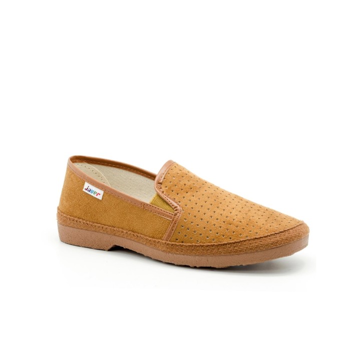 Zapatos con elástico y frente picado