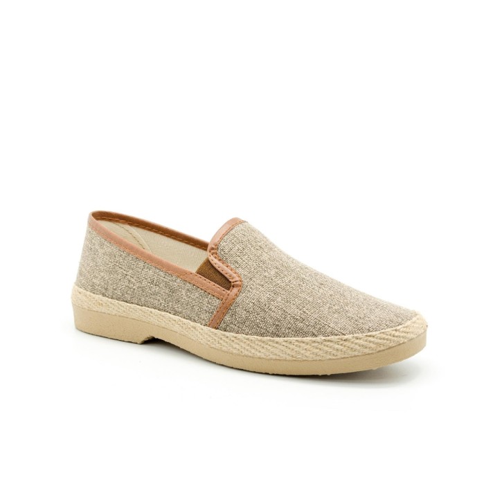 Zapatos con elástico y trenza