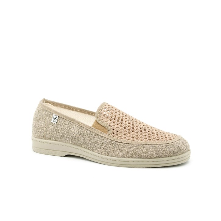 Zapatos con patrón simple y frente picado