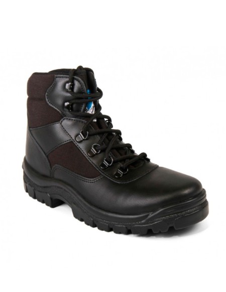 Botas trekking altas negras - PIEL