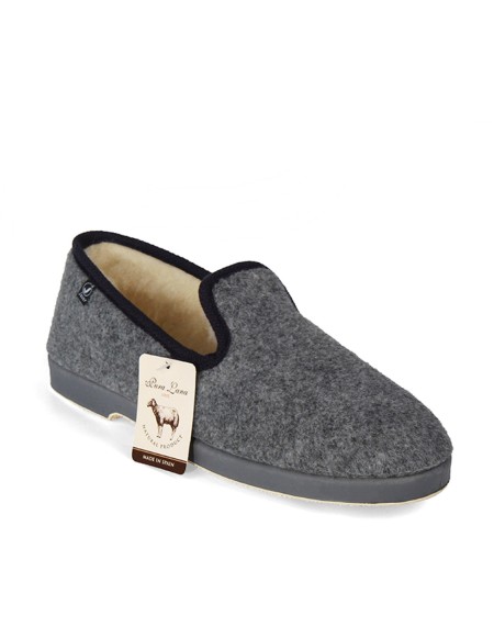 Zapatillas casa cerradas de lana