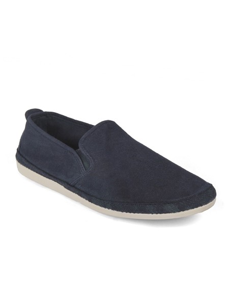 Zapatilla lona con elástico