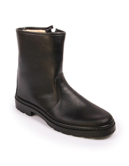 Zapatos clásico con borreguito - PIEL