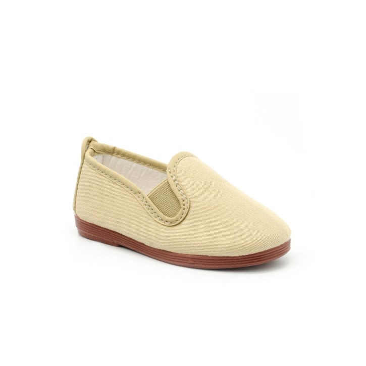 Zapatillas lona kung-fu con elástico