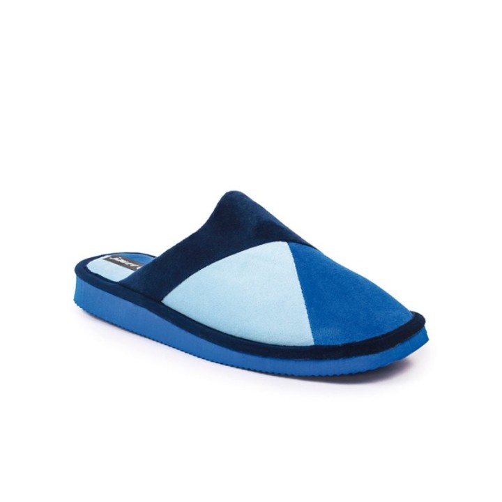Zapatillas de casa triángulos en color royal