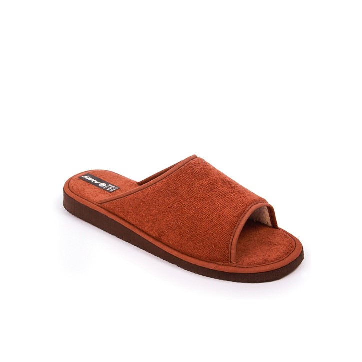 Zapatillas casa suaves abierta