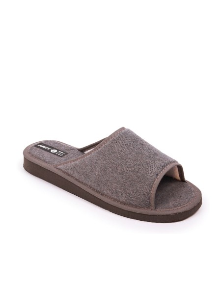 Zapatillas casa suaves abierta