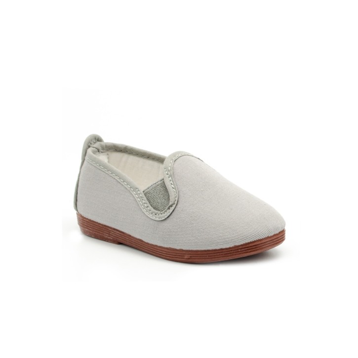Zapatillas lona kung-fu con elástico