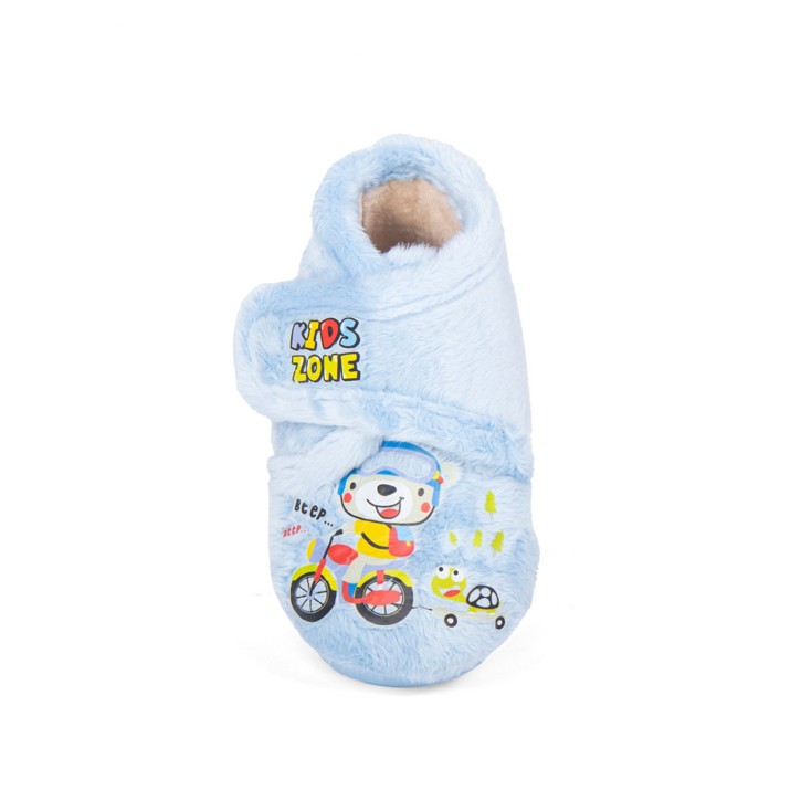 Zapatilla de casa con cierre de velcro color...