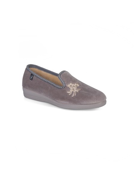 Zapatillas de casa cerradas niebla