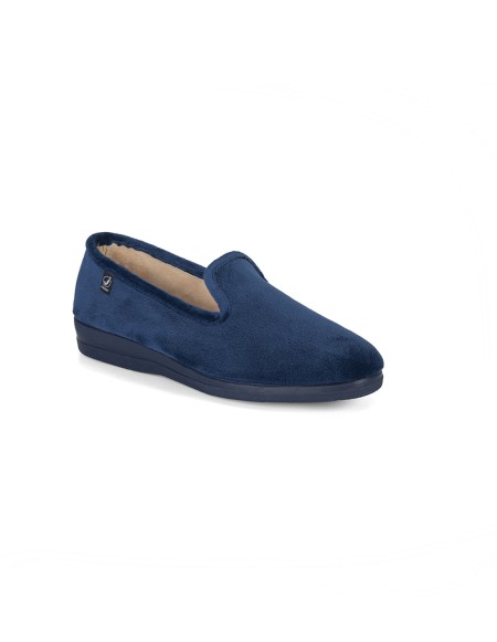 Zapatillas de casa cerradas marino