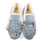 Zapatillas casa cerradas de lana