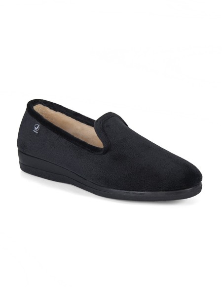Zapatillas de casa cerradas negro