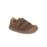 Zapatillas barefoot infantil piel velcro
