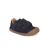 Zapatillas barefoot infantil piel velcro