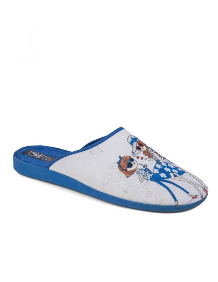 Zapatillas de casa verano mujer estampado