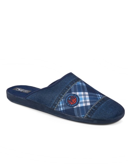 Zapatillas de casa verano hombre puntera abierta